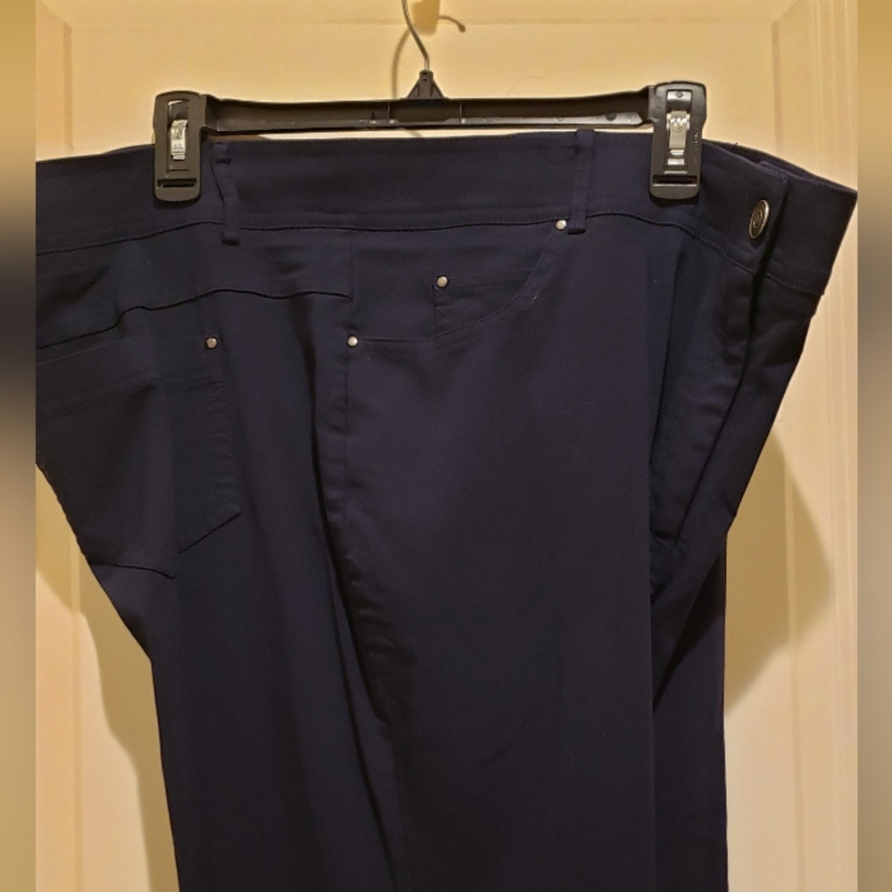 89th & Madison Navy Women's Skinny Pants - Picture 4 of 13